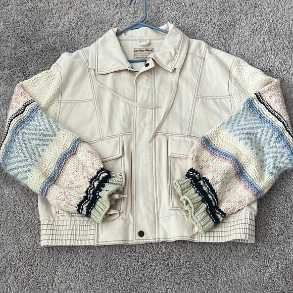 NWOT RARE Free People Loose Thought Jacket - Picture 4 of 7